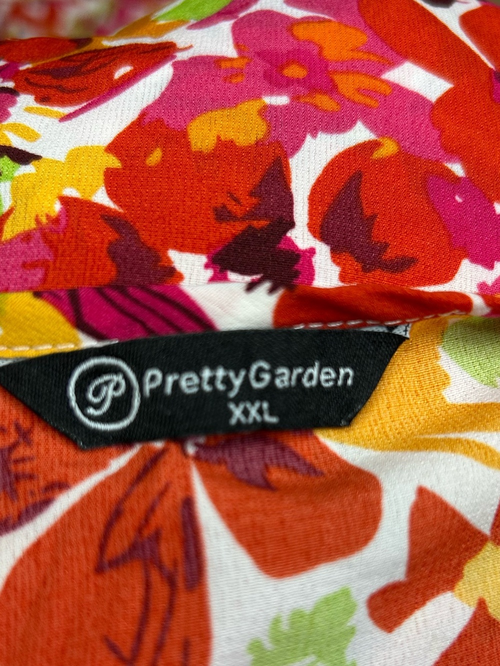 PRETTY GARDEN Summer Maxi Wrap Dress, XXL Wedding Guest Everyday - Picture 10 of 13